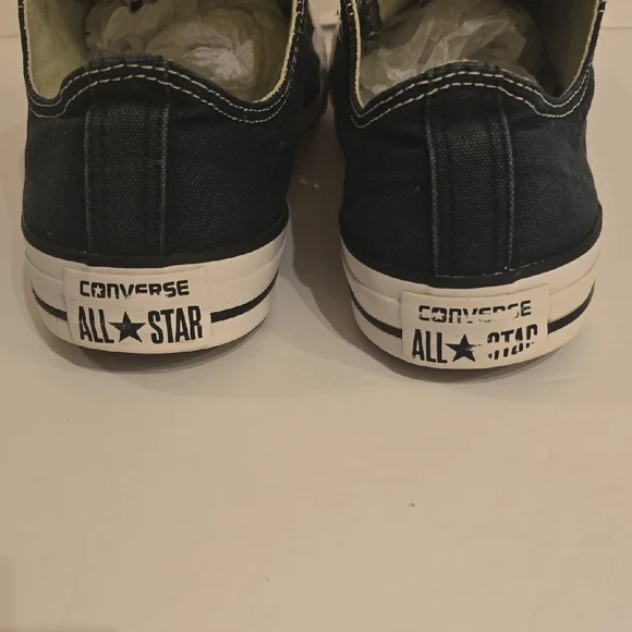 Converse All Star Black Canvas Shoes - Picture 3 of 8